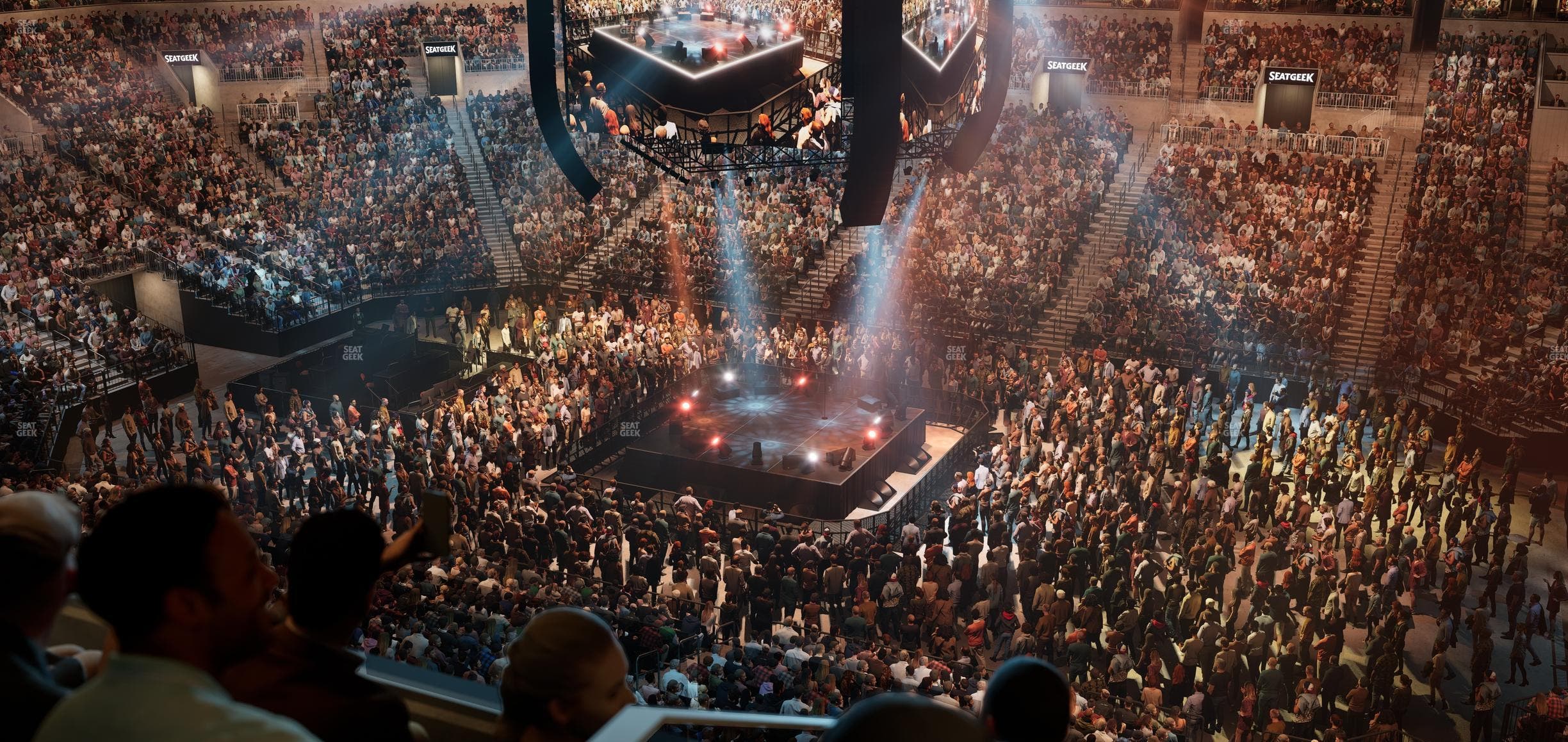 Barclays Center - Section The Row 3 Seat View