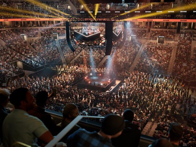 Barclays Center - Section The Row 3 Seat View