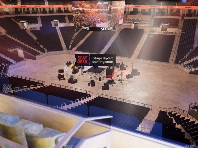 Barclays Center - Section The Row 3 Seat View