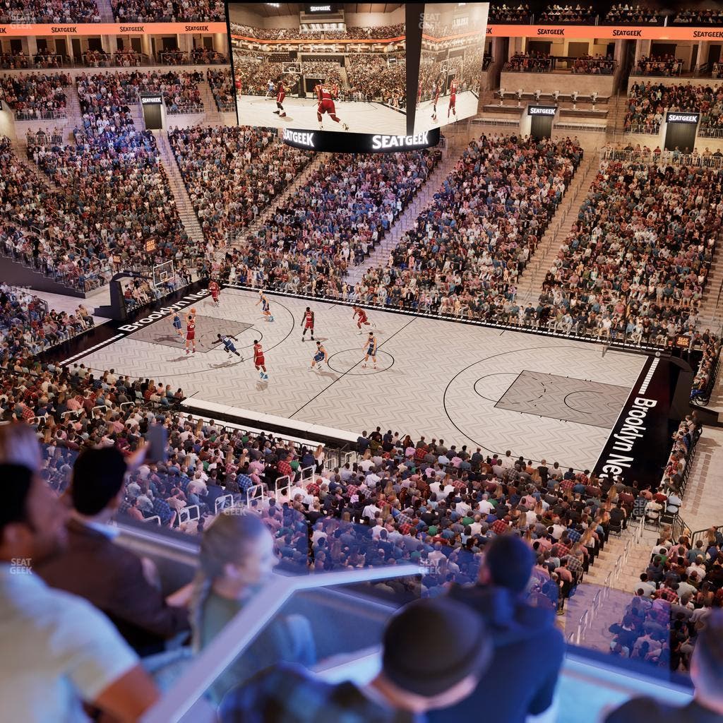 Barclays Center - Section The Row 3 Seat View