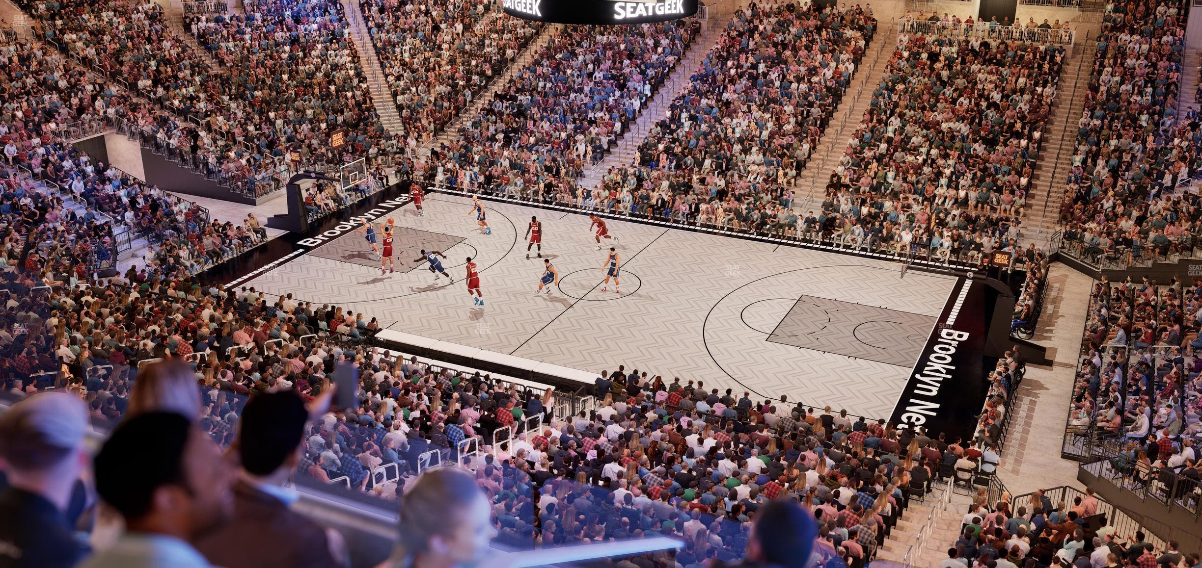 Barclays Center - Section The Row 3 Seat View