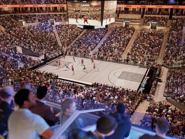 Barclays Center - Section The Row 3 Seat View