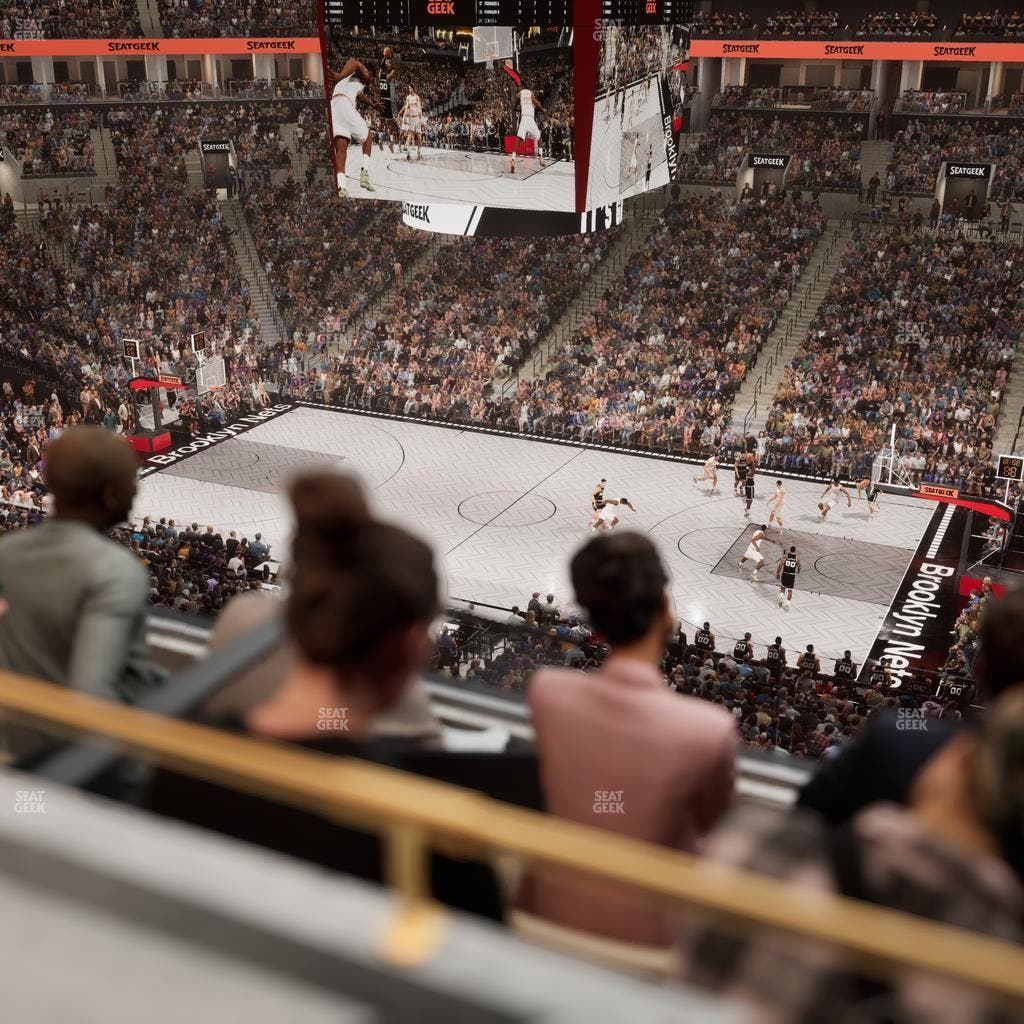 Barclays Center - Section The Row 3 Seat View
