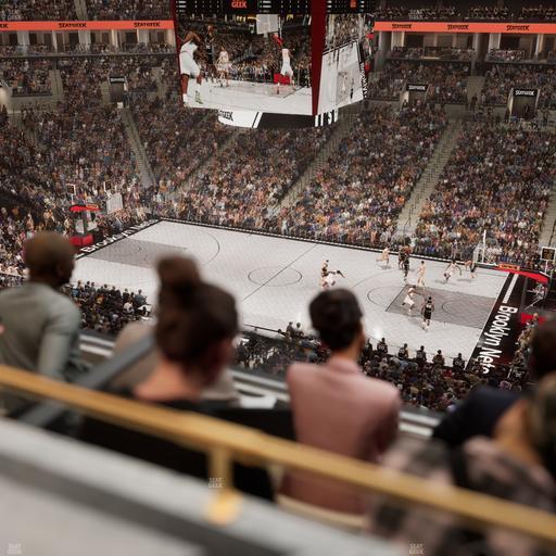 Barclays Center - Section The Row 3 Seat View