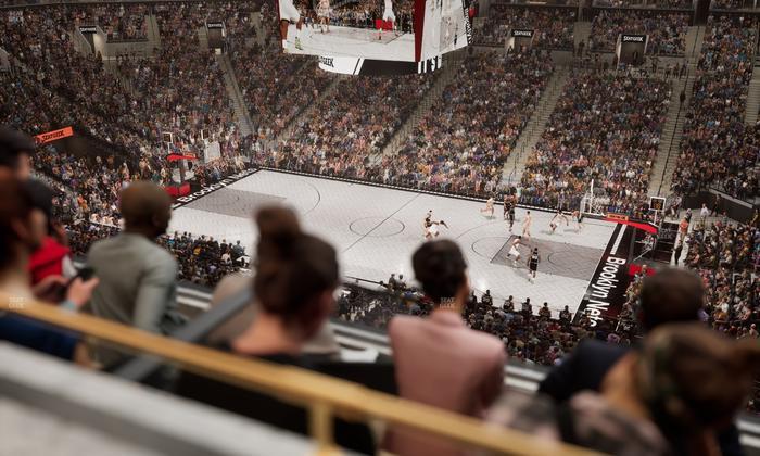 Barclays Center - Section The Row 3 Seat View