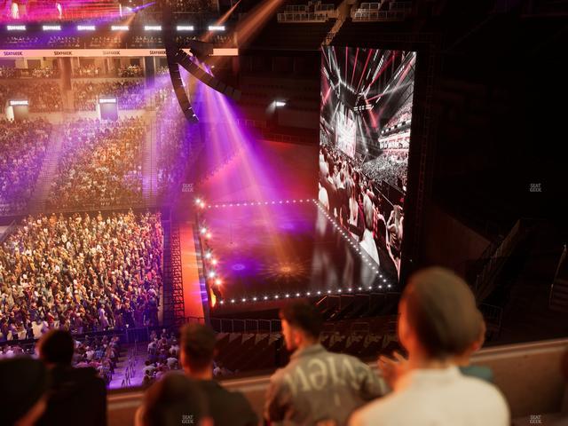 Barclays Center - Section The Row 3 Seat View