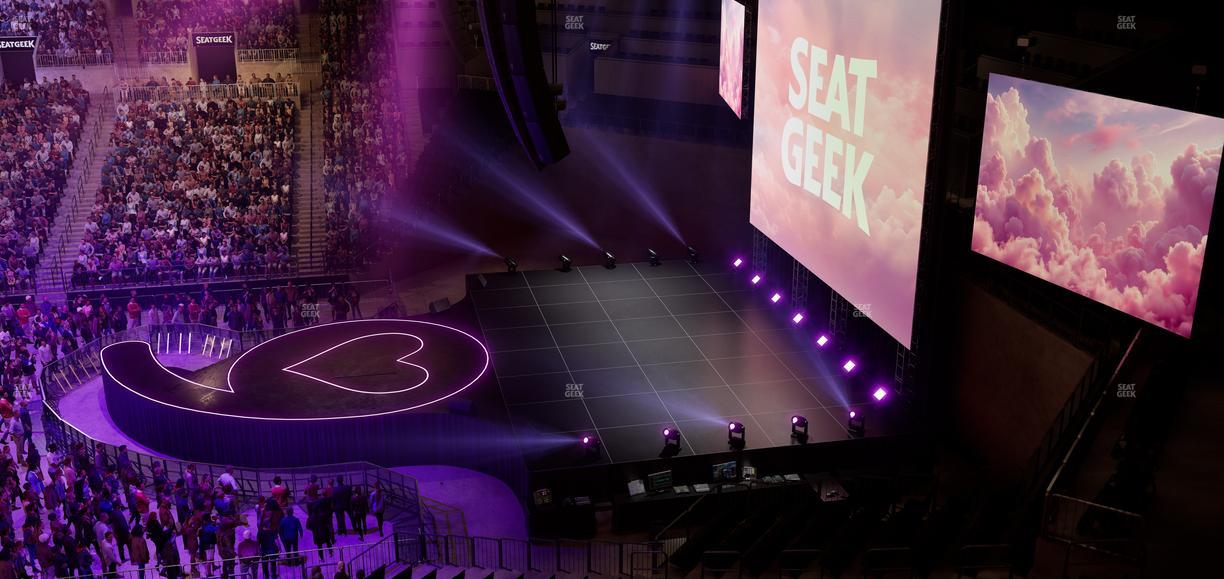 Barclays Center - Section The Row 3 Seat View