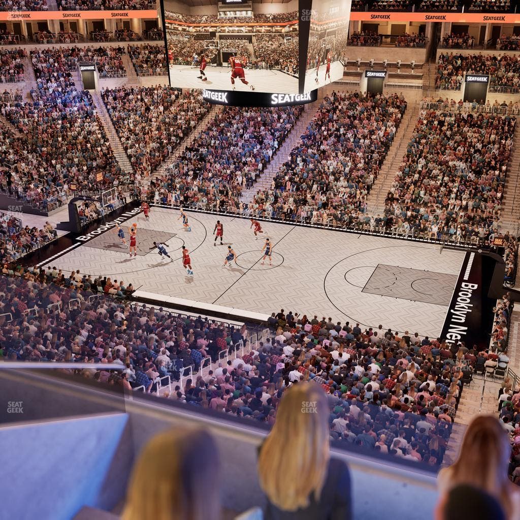 Barclays Center - Section The Row 4 Seat View