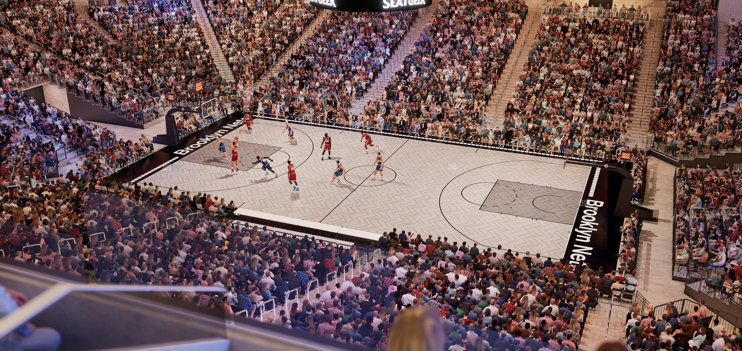 Barclays Center - Section The Row 4 Seat View