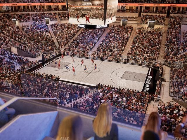 Barclays Center - Section The Row 4 Seat View