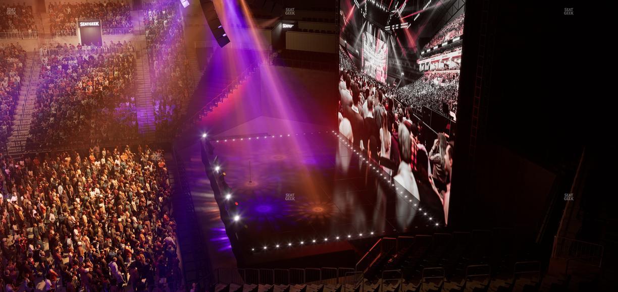 Barclays Center - Section The Row 4 Seat View