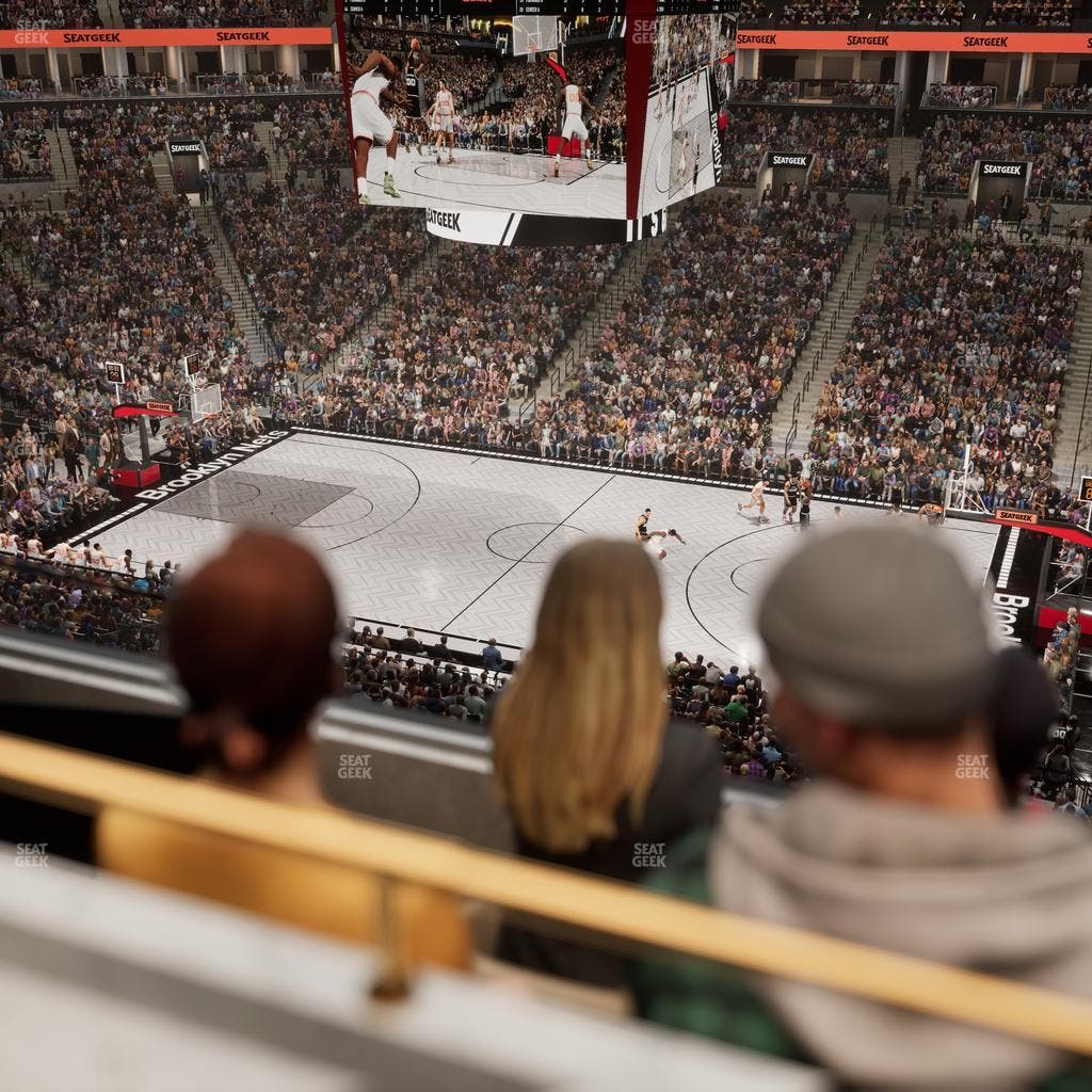 Barclays Center - Section The Row 4 Seat View