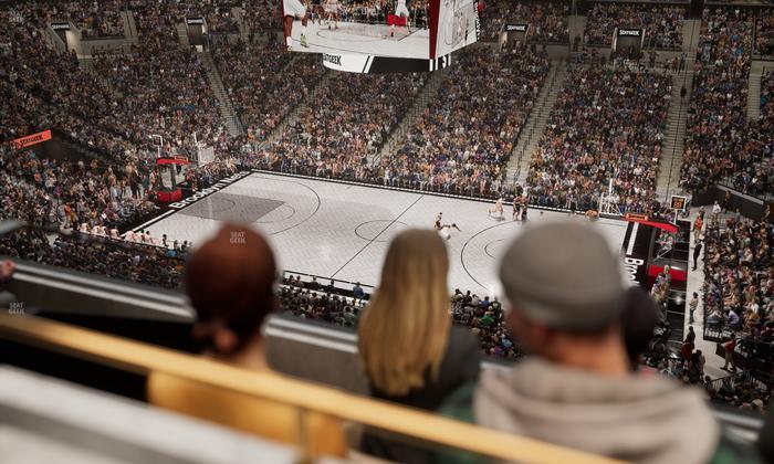 Barclays Center - Section The Row 4 Seat View