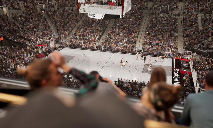 Barclays Center - Section The Row 5 Seat View