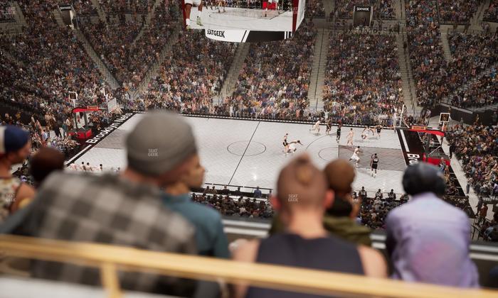 Barclays Center - Section The Row 6 Seat View