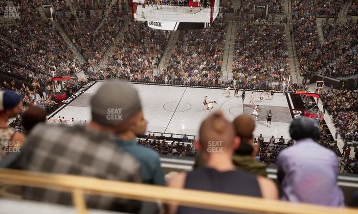 Barclays Center - Section The Row 6 Seat View