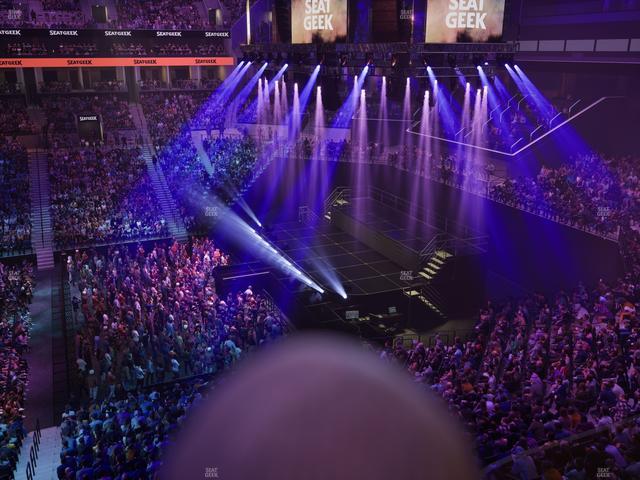 Barclays Center - Section The Row 6 Seat View