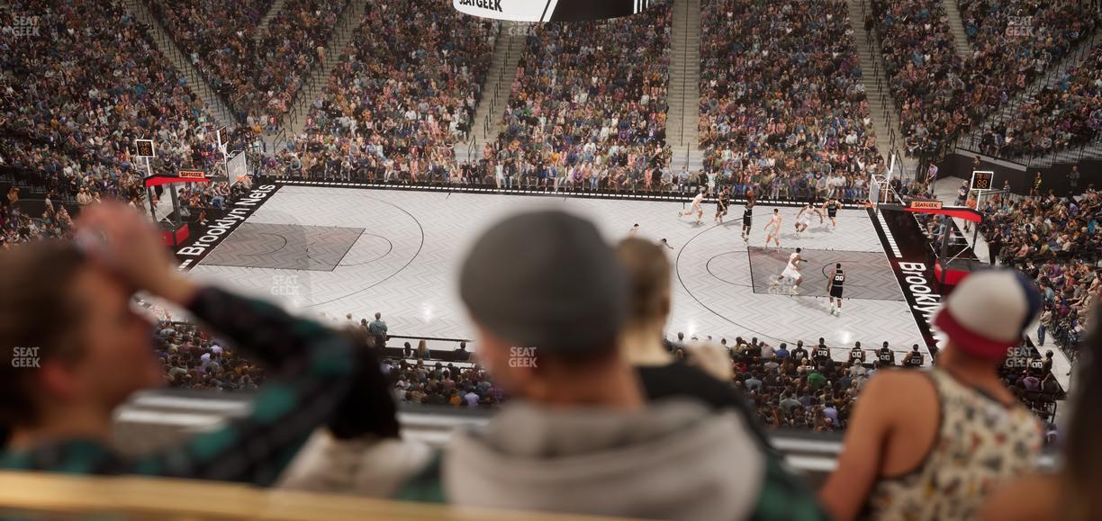 Barclays Center - Section The Row 7 Seat View