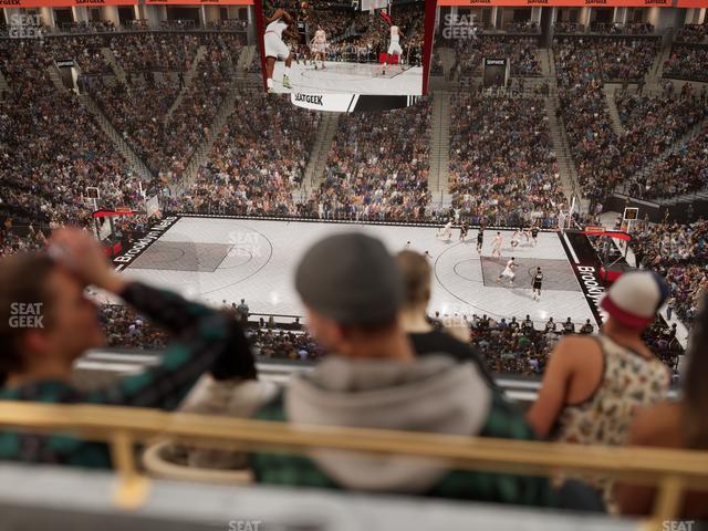 Barclays Center - Section The Row 7 Seat View Barclays Center - Section The Row 7 Seat View