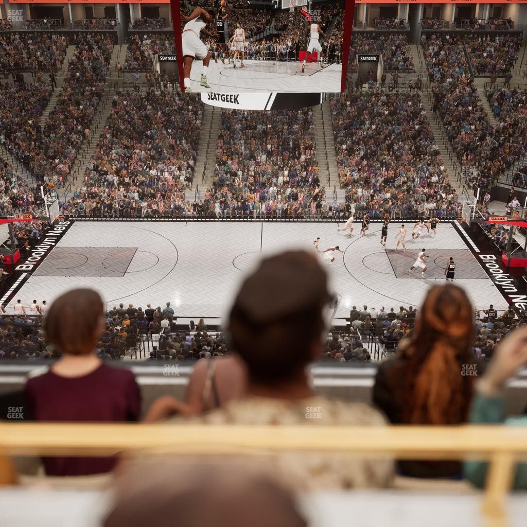 Barclays Center - Section The Row 8 Seat View