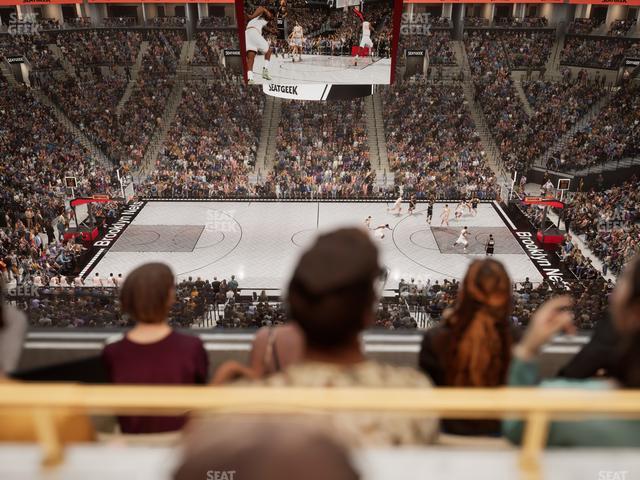Barclays Center - Section The Row 8 Seat View Barclays Center - Section The Row 8 Seat View