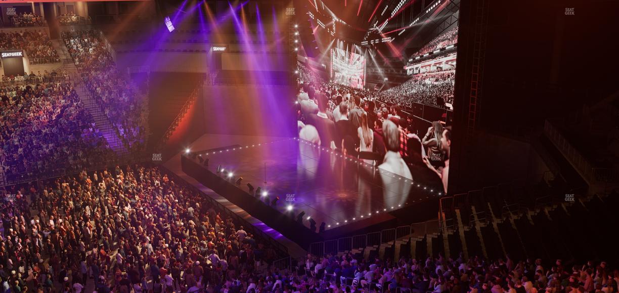 Barclays Center - Section The Row 8 Seat View