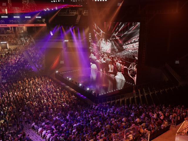 Barclays Center - Section The Row 8 Seat View