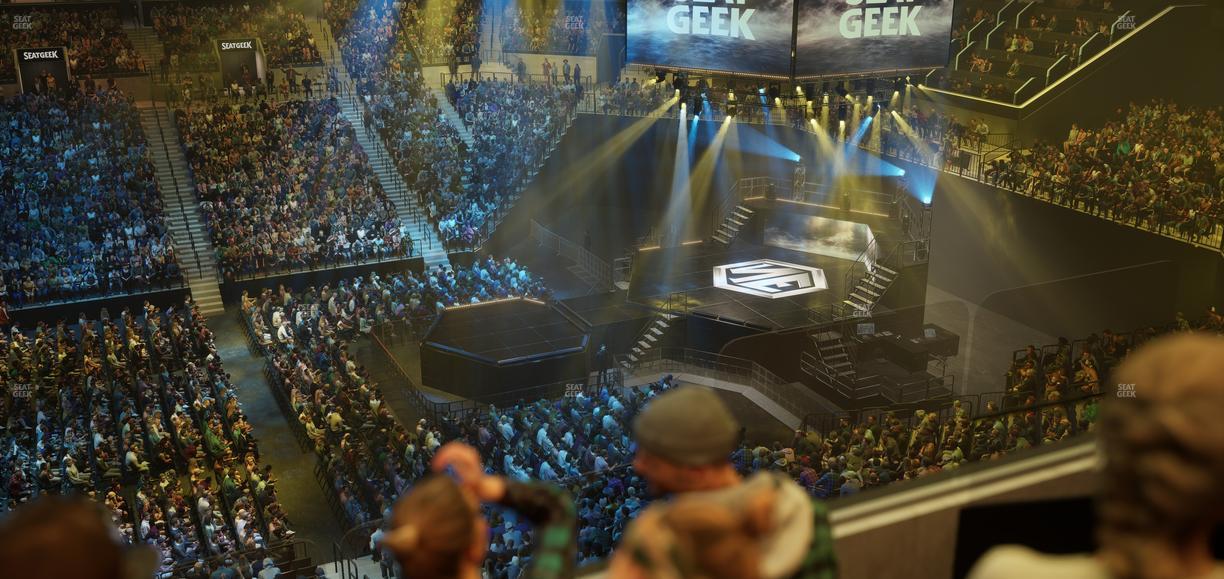 Barclays Center - Section The Row 8 Seat View