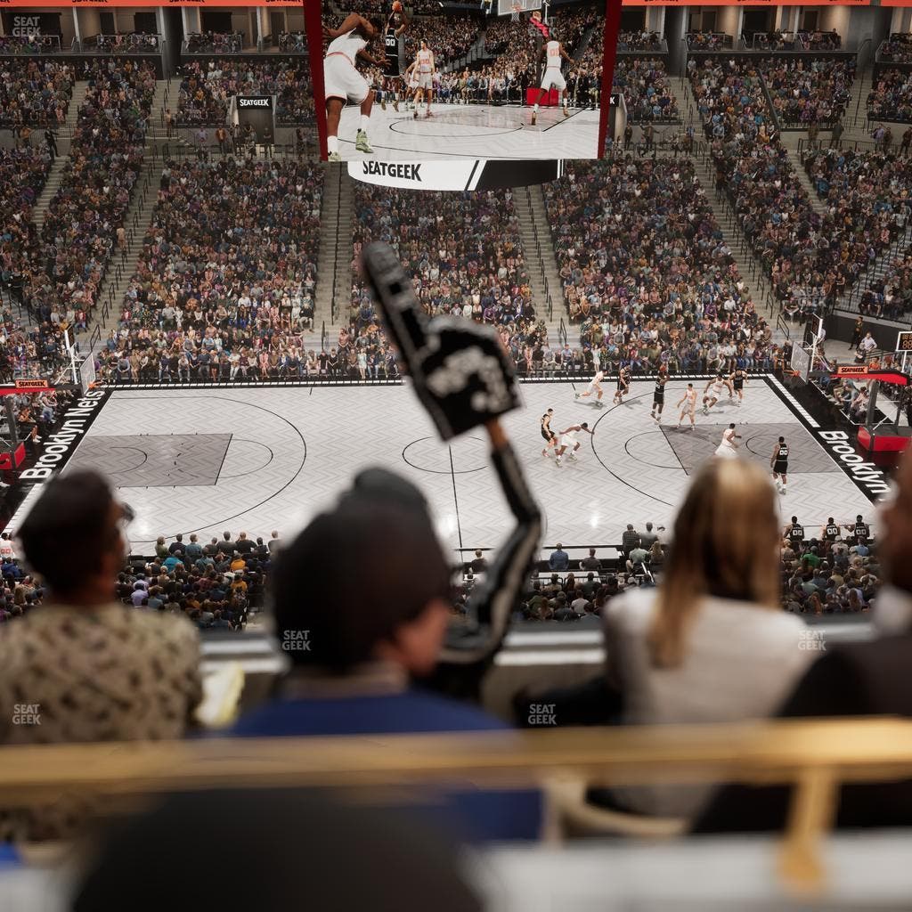 Barclays Center - Section The Row 9 Seat View