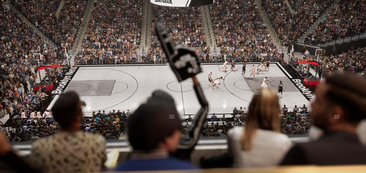 Barclays Center - Section The Row 9 Seat View