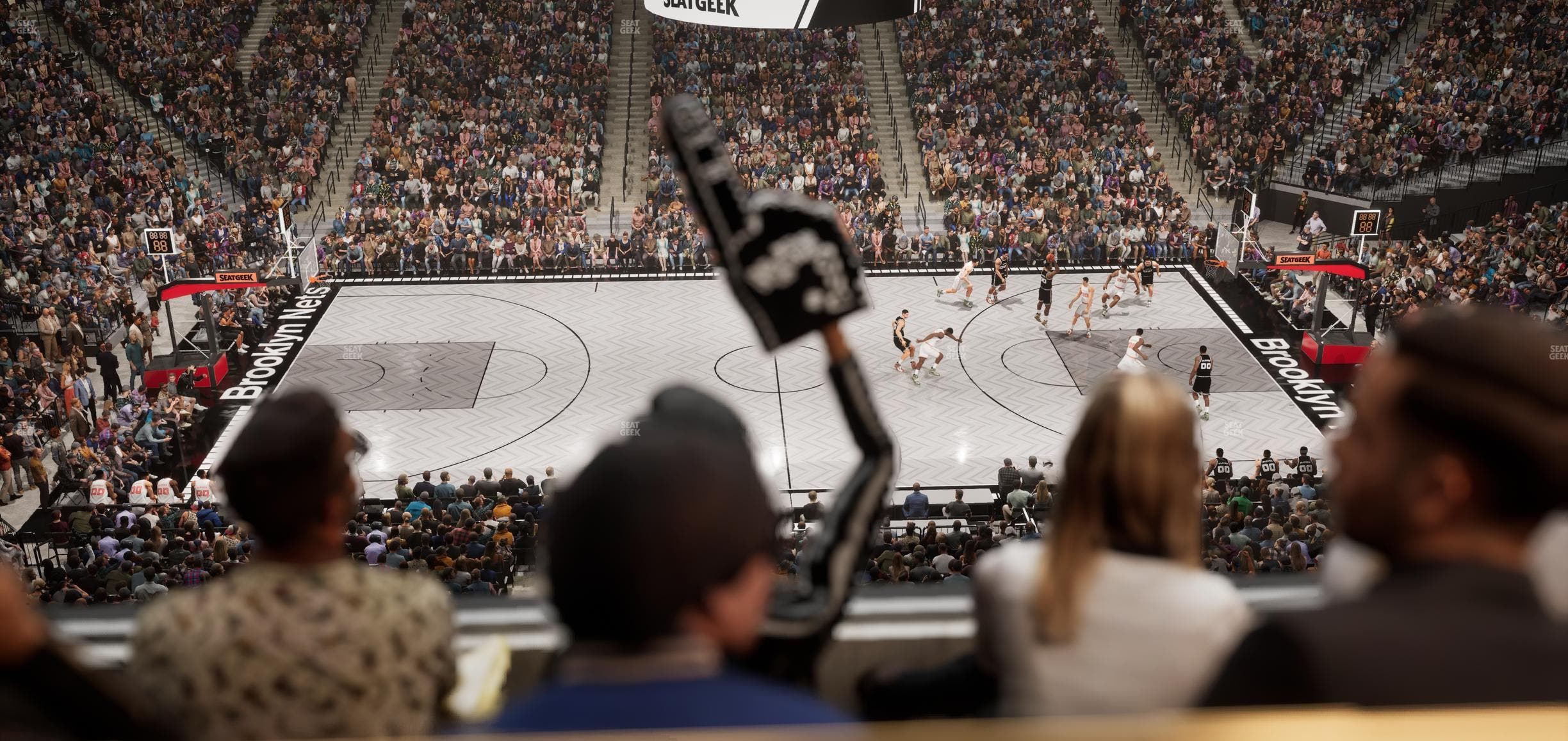 Barclays Center - Section The Row 9 Seat View