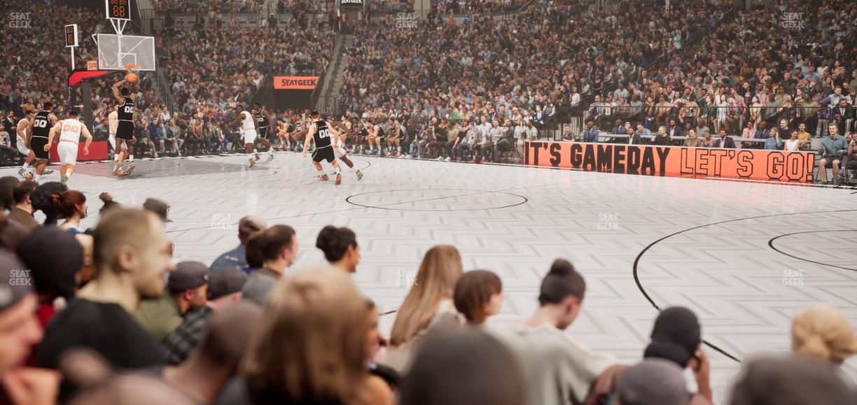 Barclays Center - Section Vip 23 Seat View