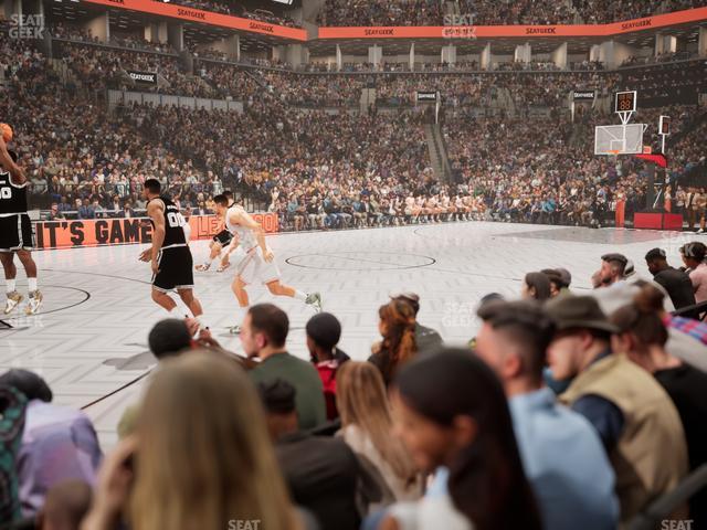 Barclays Center - Section Vip 25 Seat View Barclays Center - Section Vip 25 Seat View