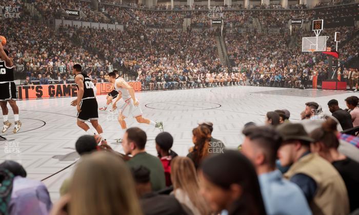 Barclays Center - Section Vip 25 Seat View