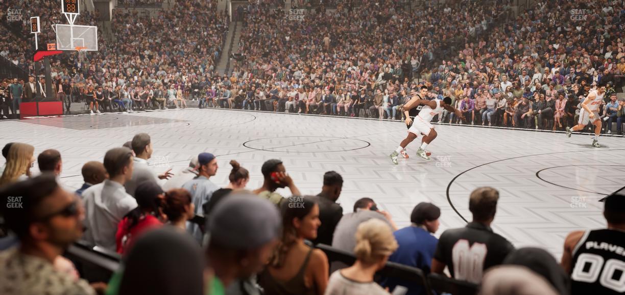 Barclays Center - Section Vip 7 Seat View