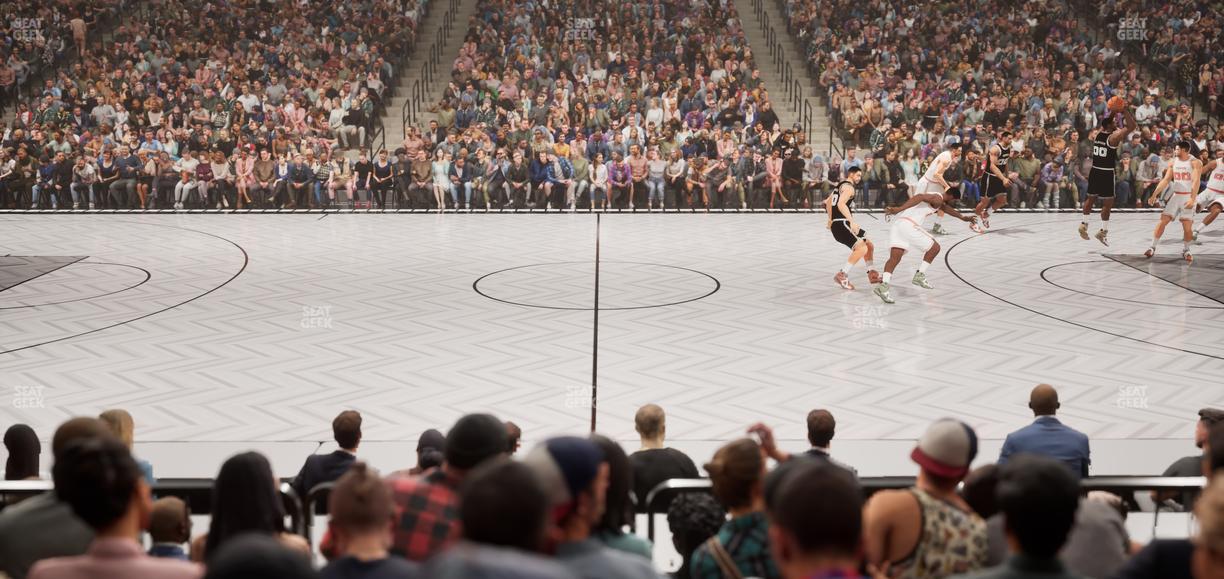 Barclays Center - Section Vip 8 Seat View