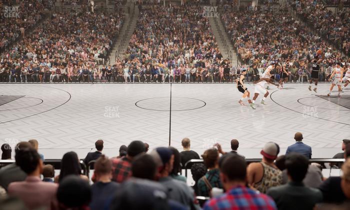 Barclays Center - Section Vip 8 Seat View