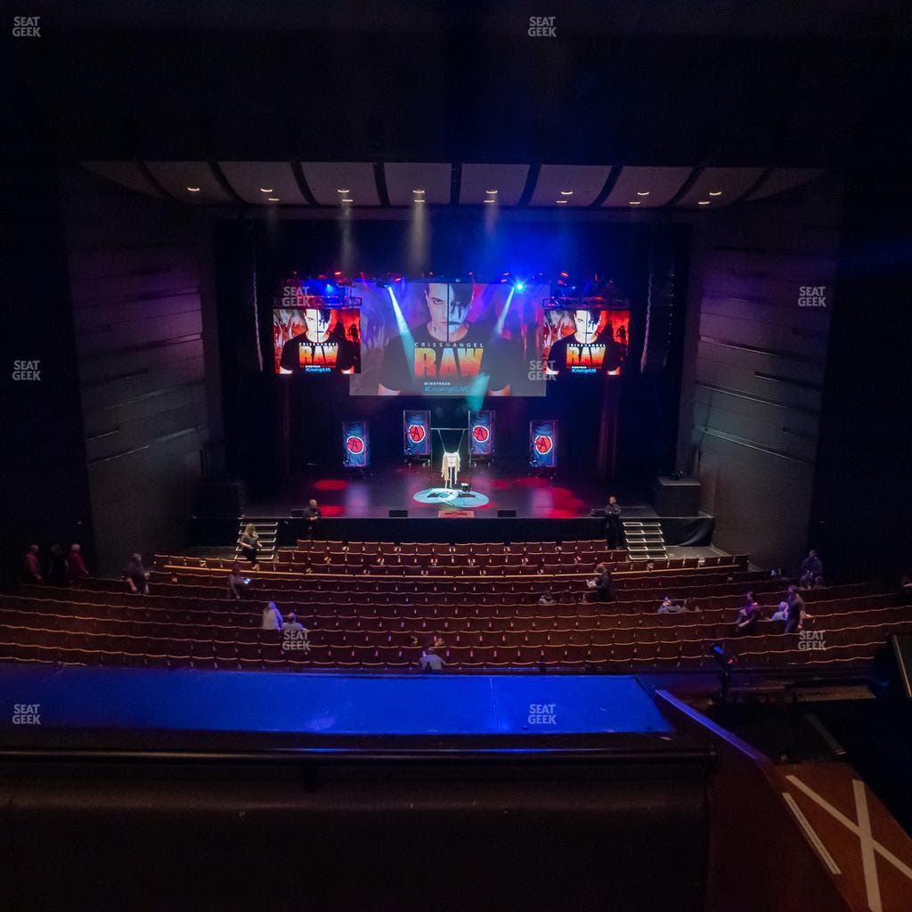 Bass Concert Hall - Section First Balcony Center Seat View