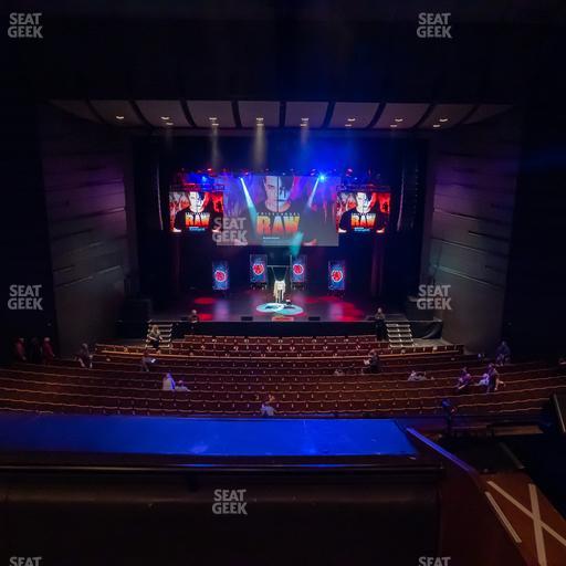 Bass Concert Hall - Section First Balcony Center Seat View