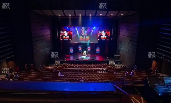 Bass Concert Hall - Section First Balcony Center Seat View