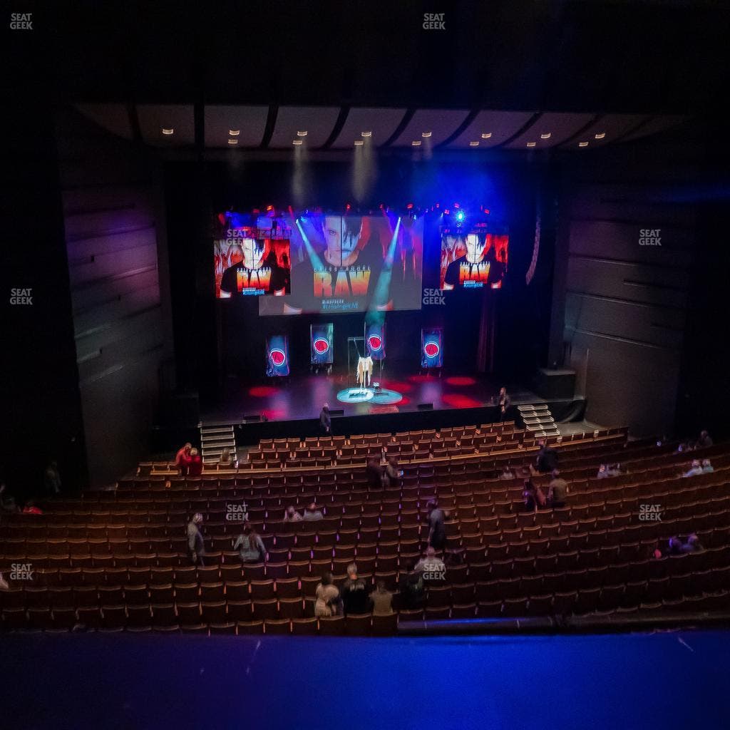 Bass Concert Hall - Section First Balcony Left Center Seat View