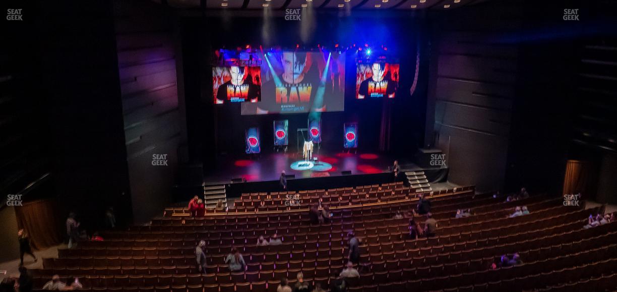 Bass Concert Hall - Section First Balcony Left Center Seat View