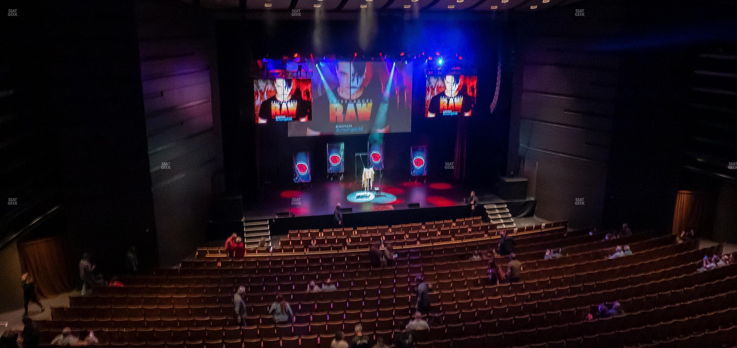 Bass Concert Hall - Section First Balcony Left Center Seat View