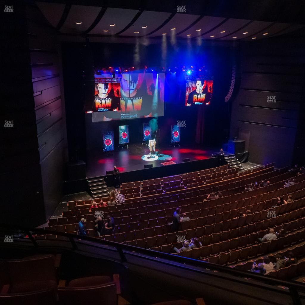 Bass Concert Hall - Section First Balcony Left Seat View