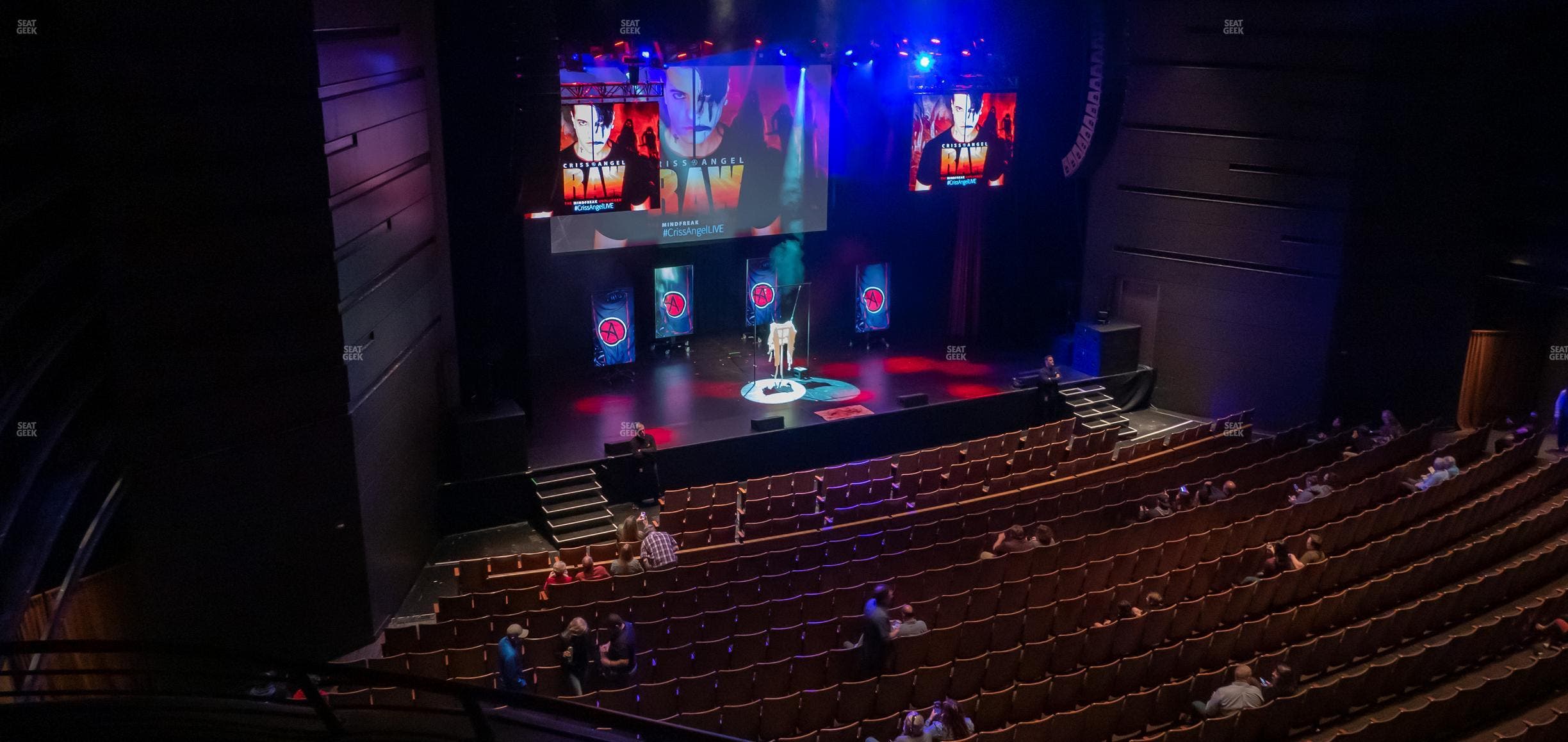 Bass Concert Hall - Section First Balcony Left Seat View