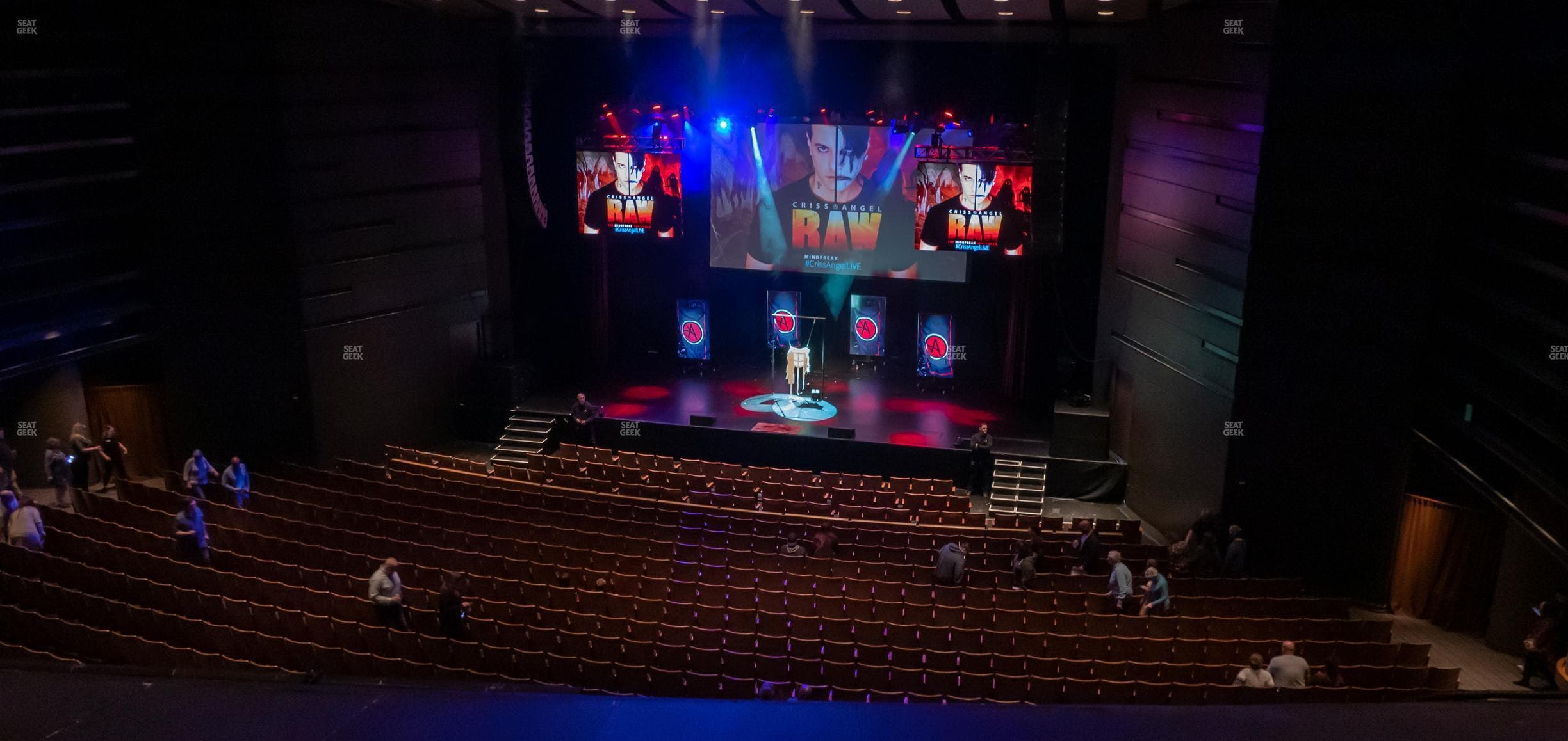 Bass Concert Hall - Section First Balcony Right Center Seat View