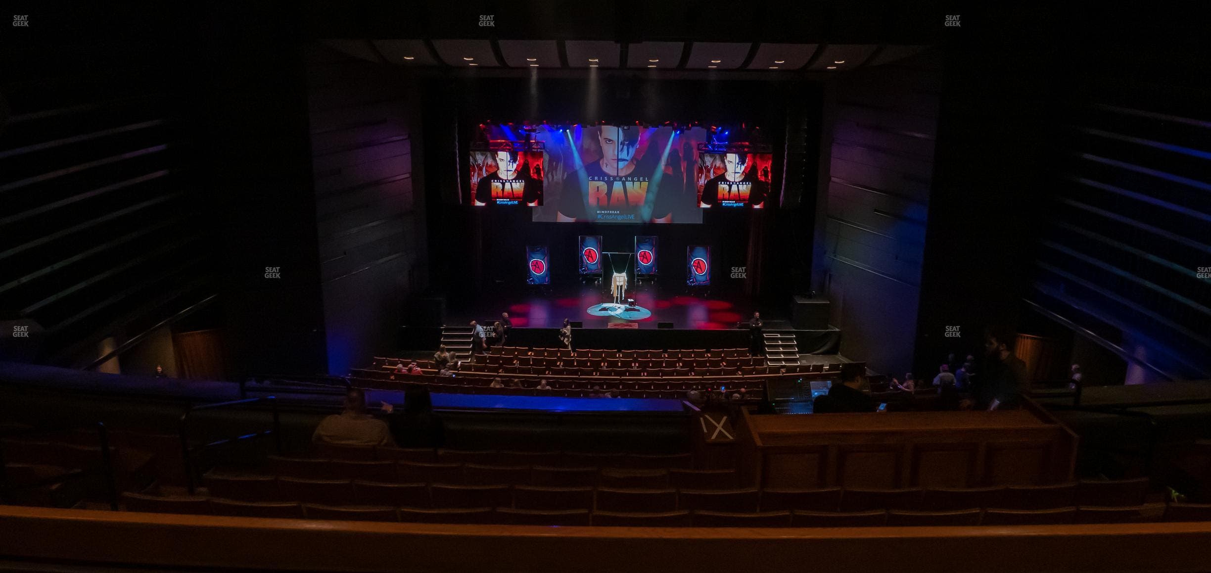 Bass Concert Hall - Section First Balcony Upper Center Seat View