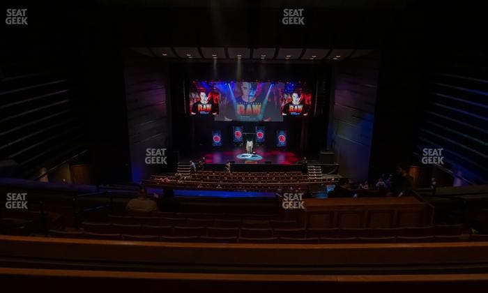 Bass Concert Hall - Section First Balcony Upper Center Seat View