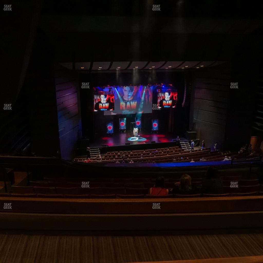 Bass Concert Hall - Section First Balcony Upper Left Center Seat View