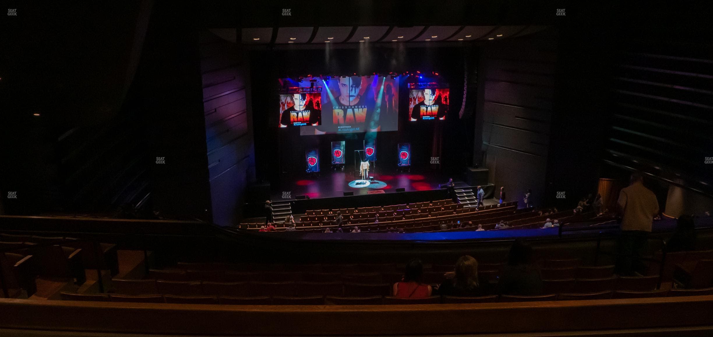 Bass Concert Hall - Section First Balcony Upper Left Center Seat View